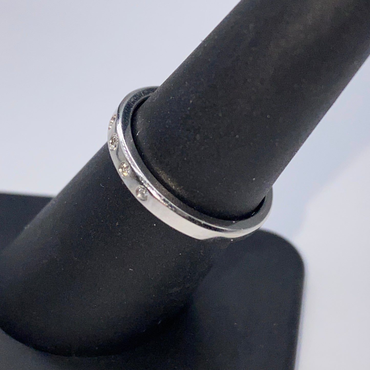 Platinum Orion Diamond Band Ring