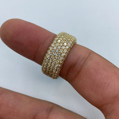 14K Band Diamond Ring
