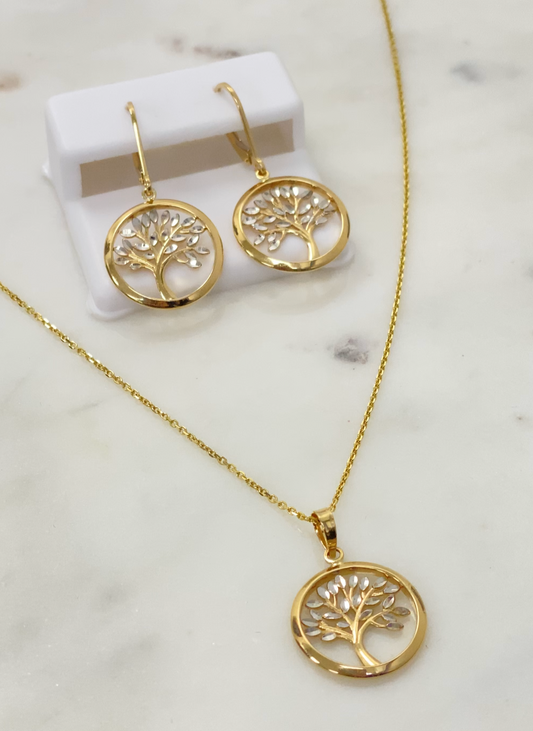 14K Tree of Life Set