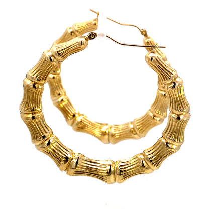 Bamboo Earrings 2.3”