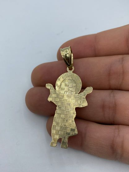 14K Baby Jesus Pendant