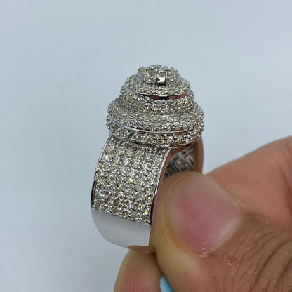 14K Royal Cake Diamond Ring