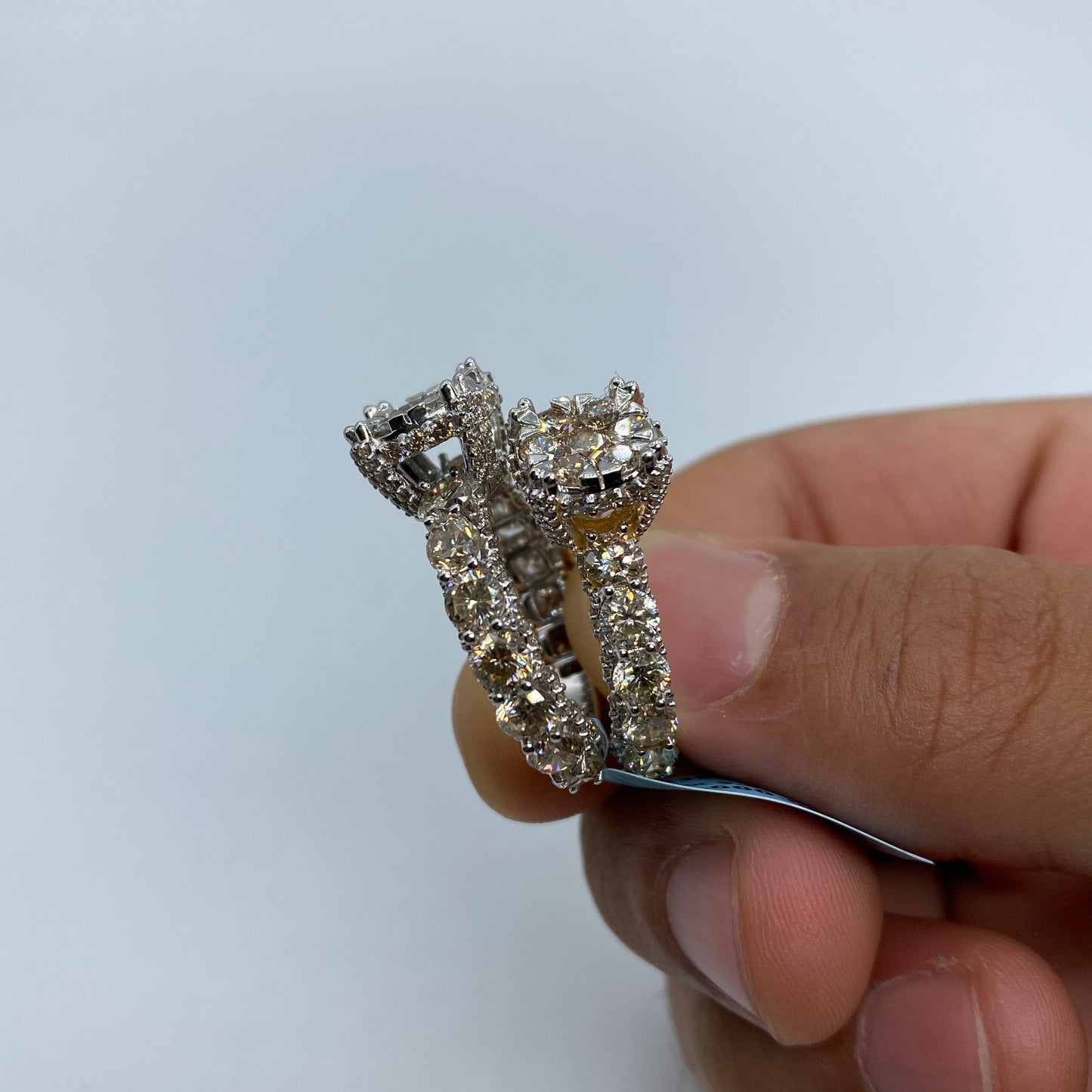 14K Jumbo Engagement Diamond Ring