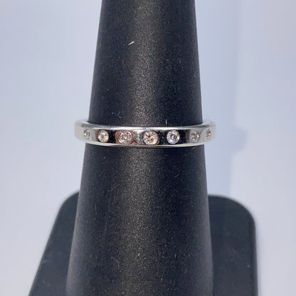 Platinum Orion Diamond Band Ring