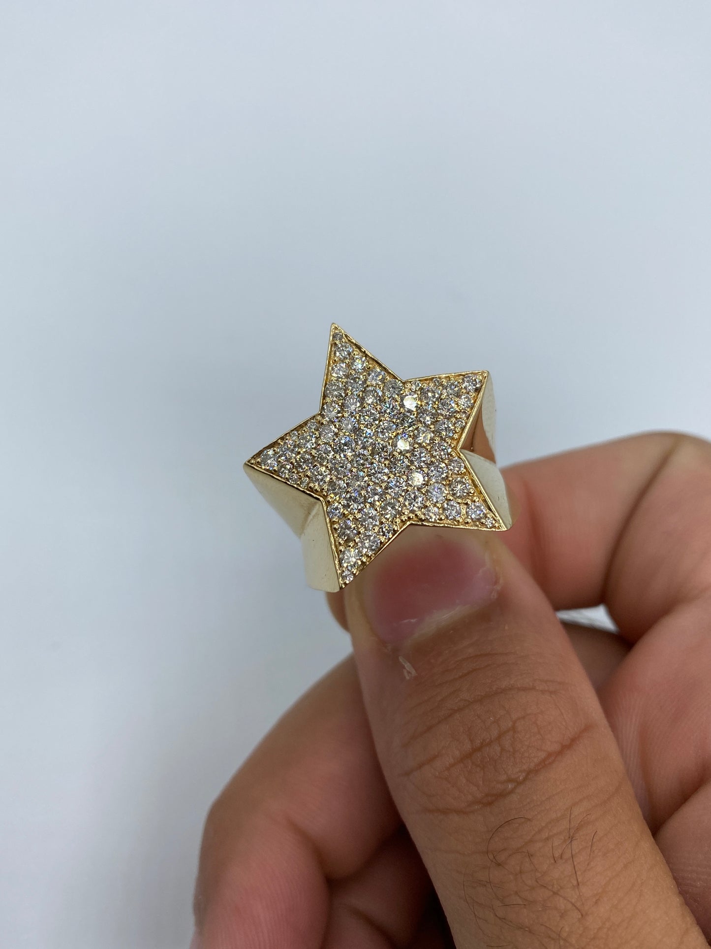 14k Star Ring