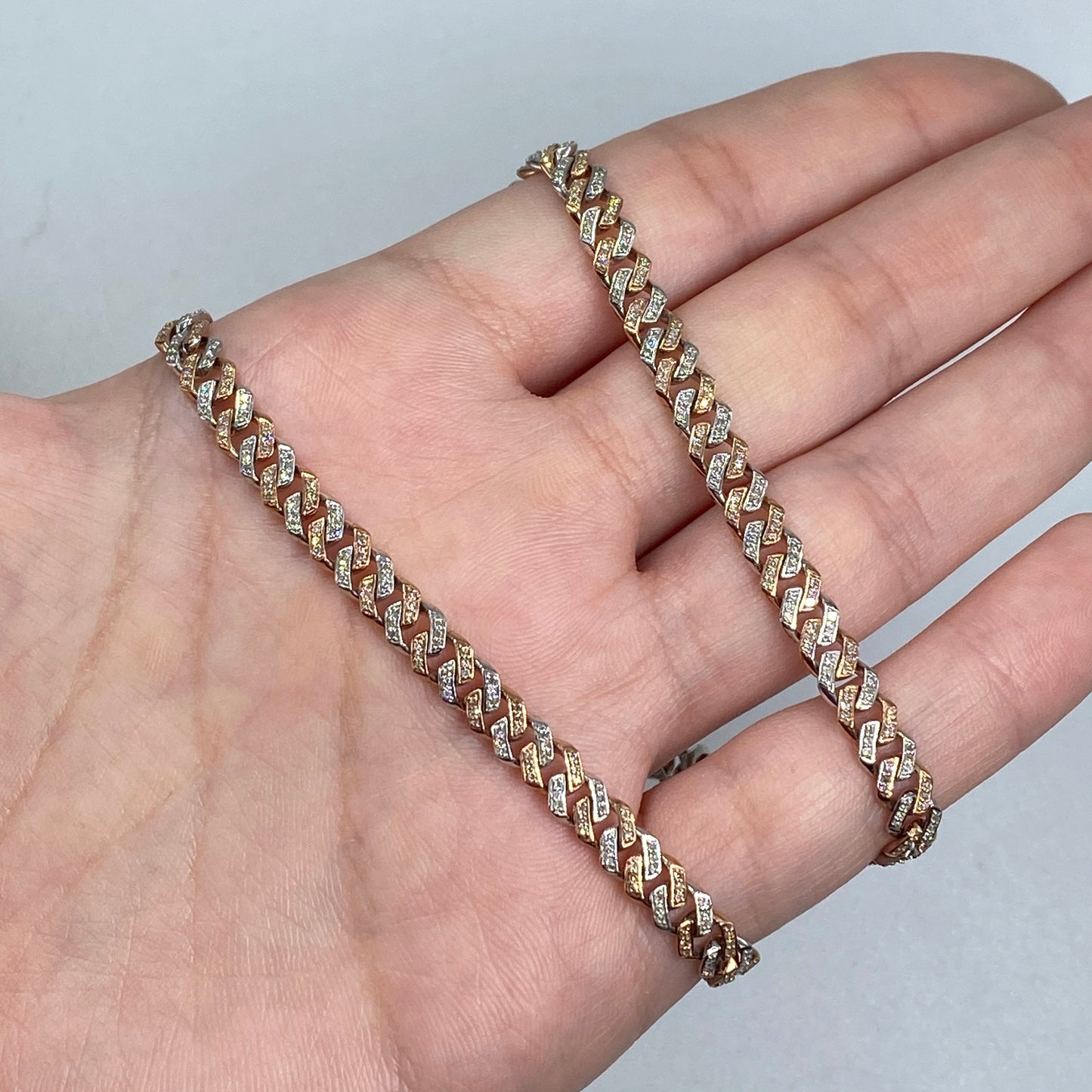 10K 5.5MM Cuban Link Chain 16"-24"