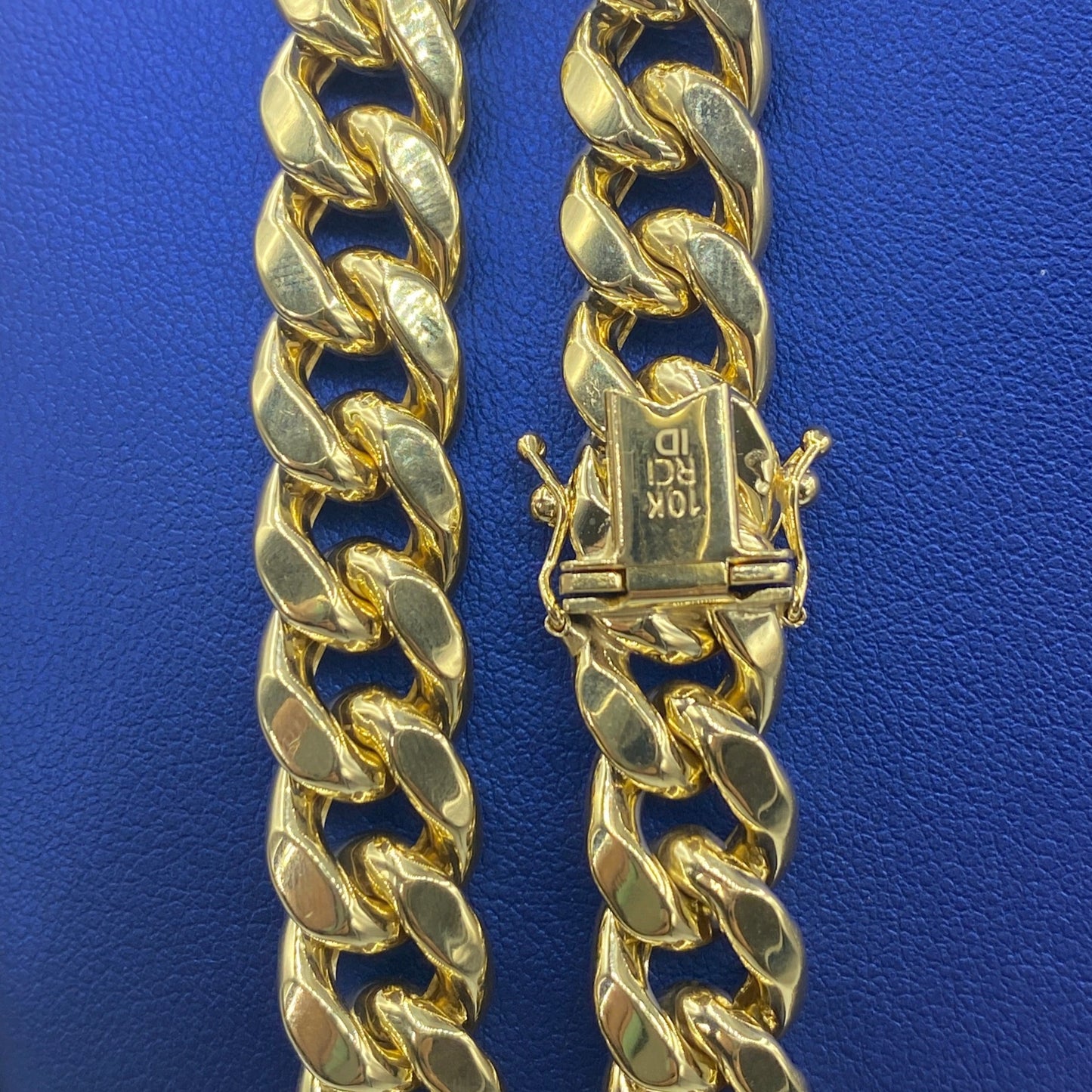 10K 11MM Miami Cuban Link Chain 20-26"