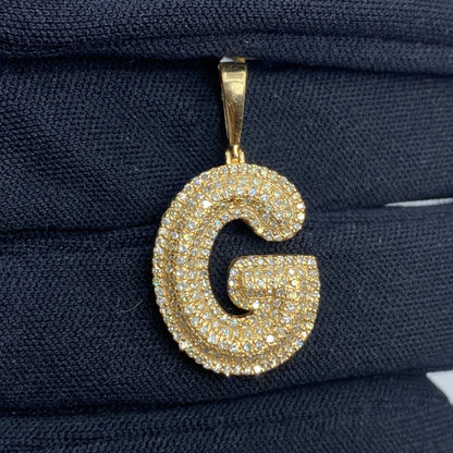 Initial G Bubble Pendant