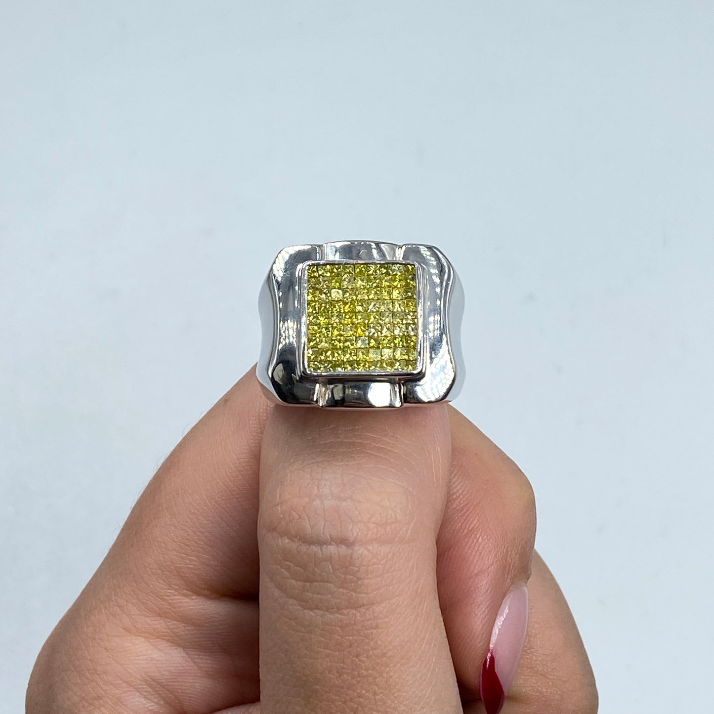 14K Diamond Pele Ring
