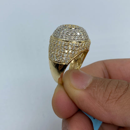 14K Circle Master Diamond Ring
