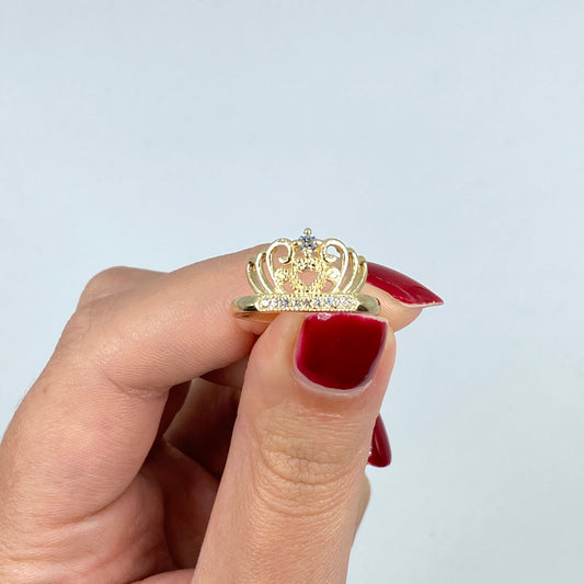 10K Queen Crown Ring