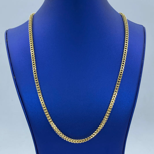 10K 4.5MM Box Chain 23"