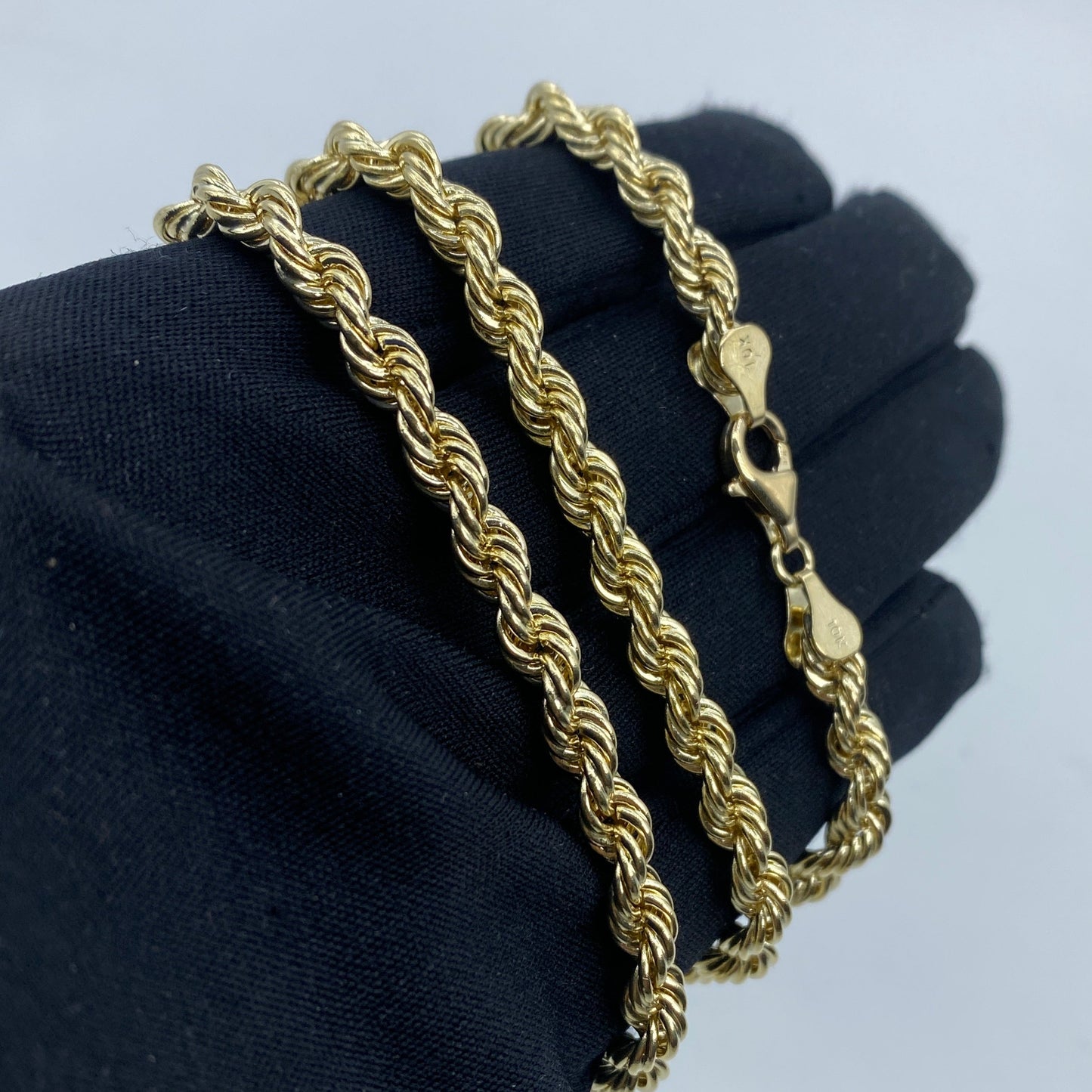 10K 5.5MM Rope Chain 20-26"