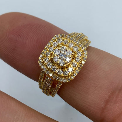 14K Phoenix Diamond Ring