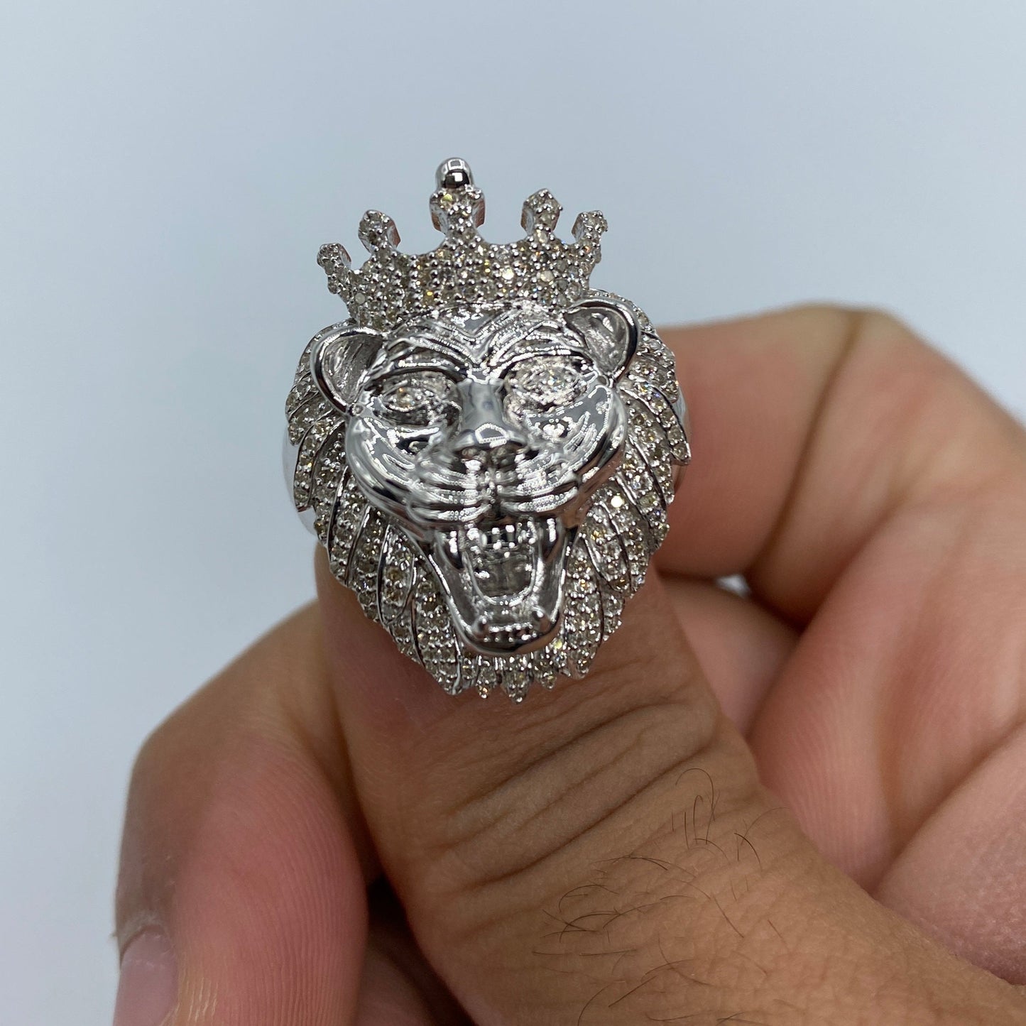 10K King of the Jungle Diamond Ring