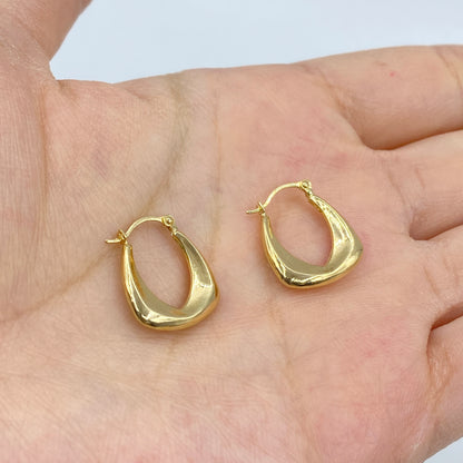 14K Lana Hoop Earrings