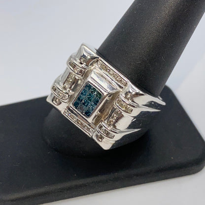 14K Artifact Diamond Ring