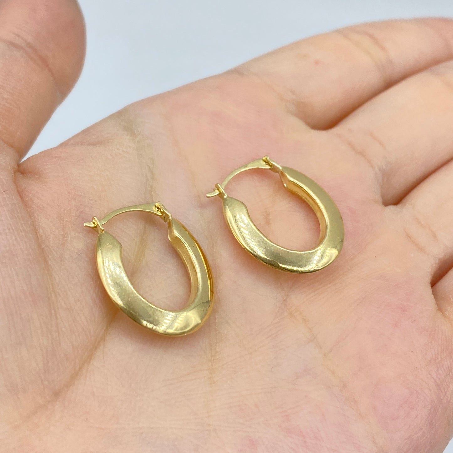 14K Charlotte Hoop Earrings