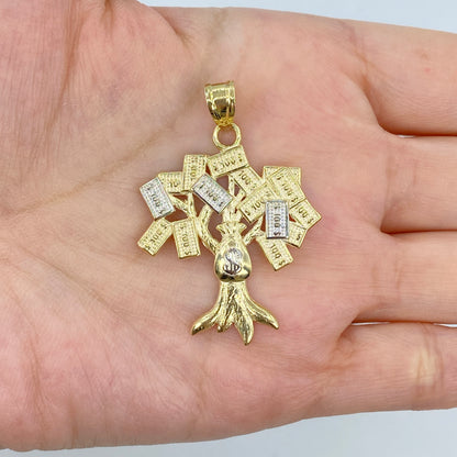 money tree pendant 10K Money Tree Pendant – Jason's Jewelry Creations