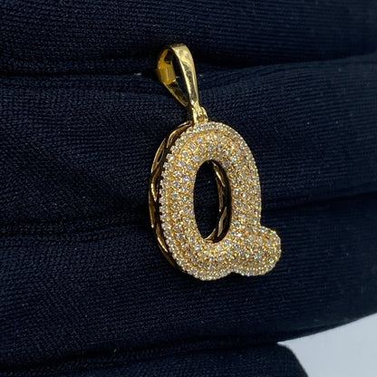 Initial Q Bubble Pendant