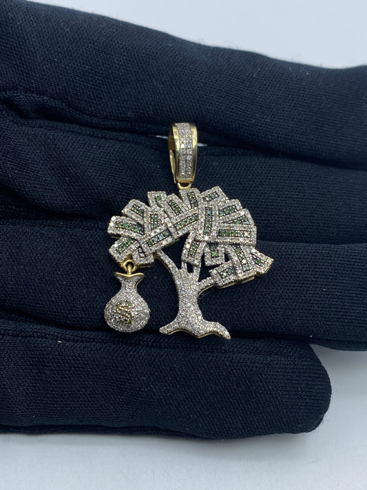 Money Tree Pendant 1.8ct