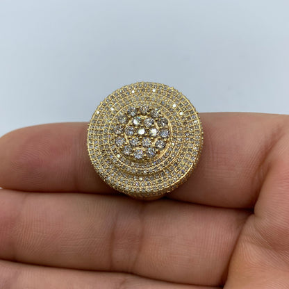 10K Circle Olympus Diamond Ring
