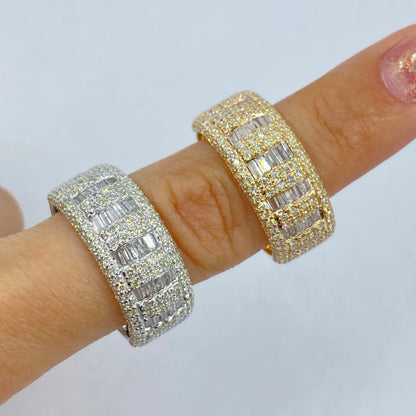10K Righteous Diamond Baguette Ring