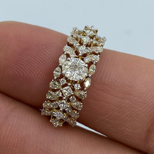 14K Hera Diamond Ring