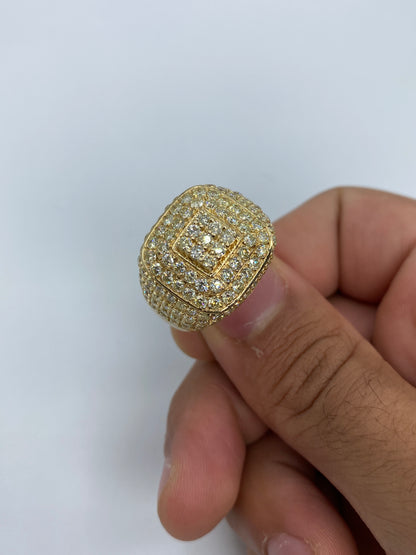 14k Square Layer Ring