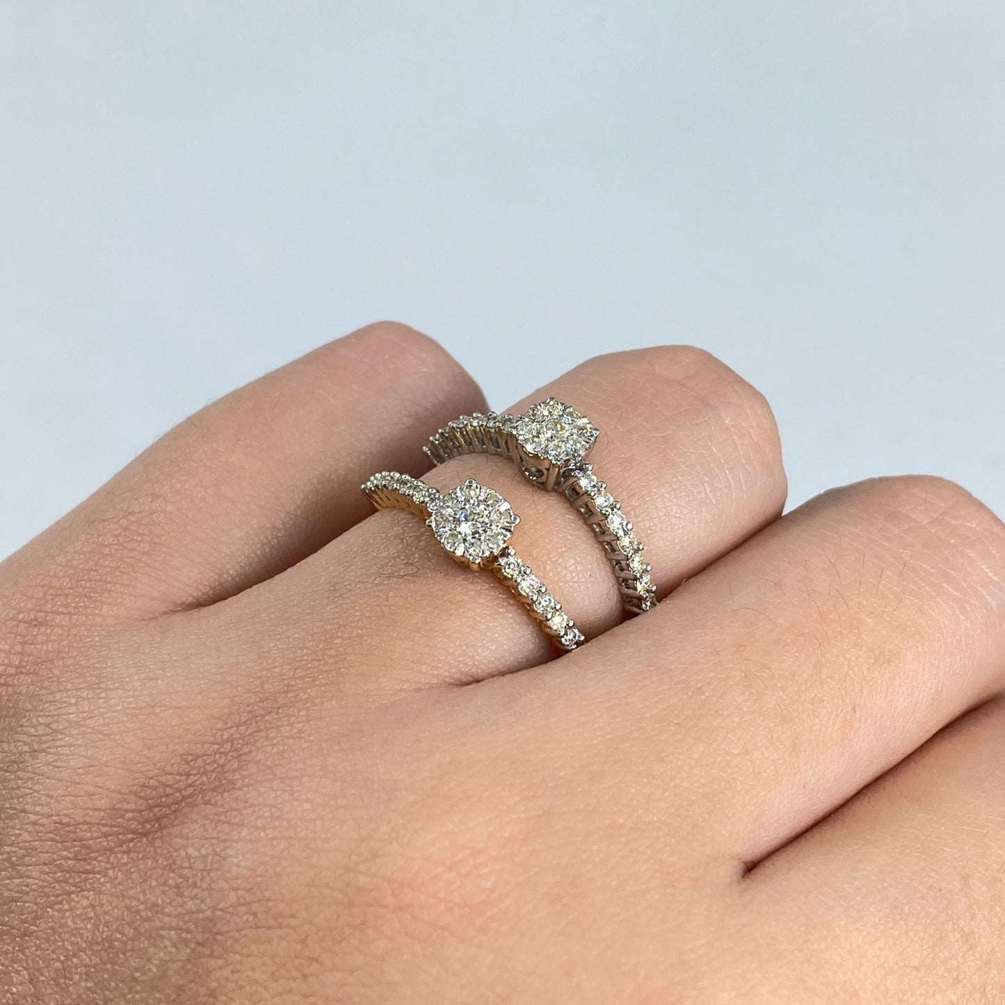 14K Diamond Cherish Engagement Ring