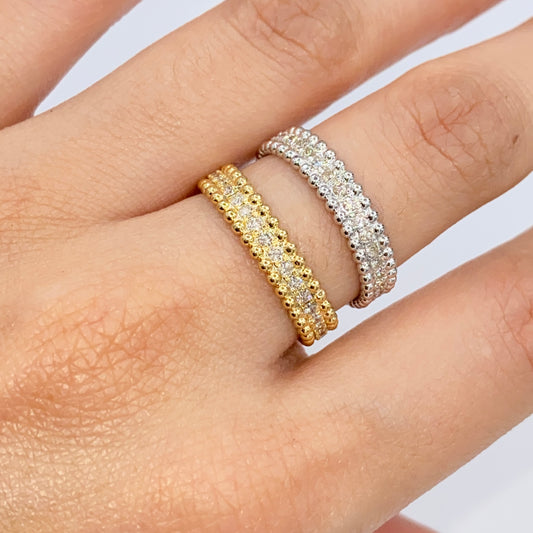 14K Royal Diamond Band Ring