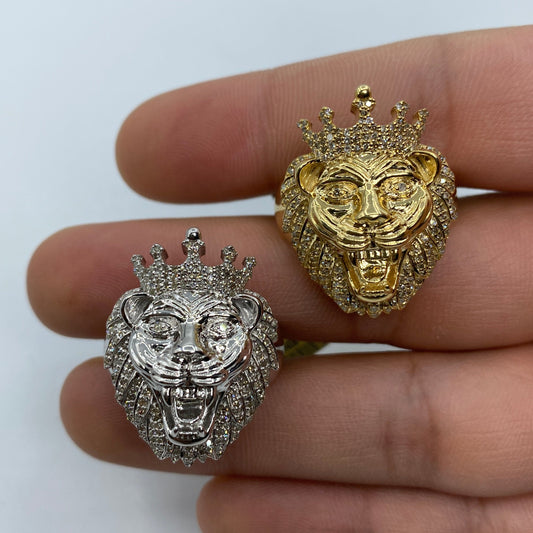 10K King of the Jungle Diamond Ring