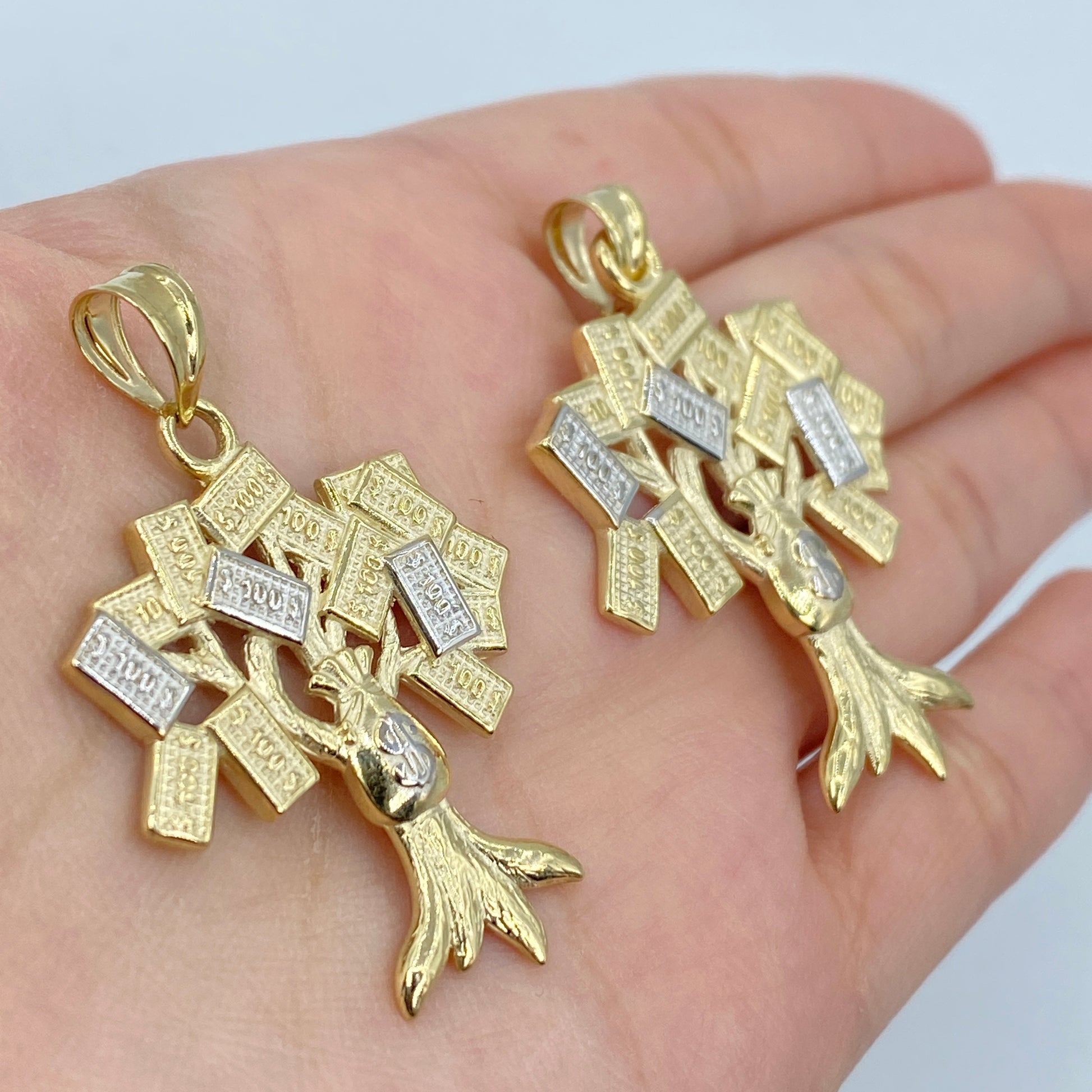 money tree pendant 10K Money Tree Pendant – Jason's Jewelry Creations
