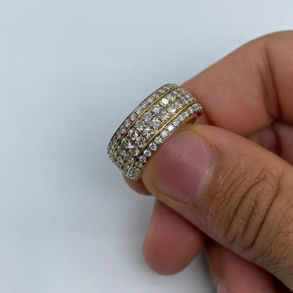 14K Diamond Band Ring