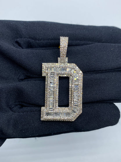 Initial D Baguette Pendant